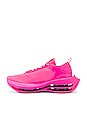 view 5 of 6 Zoom Double Stacked Sneaker in Pink Blast & Black