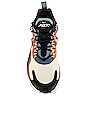 view 4 of 6 Air Max 270 React Sneaker in Light Orewood Brown, Black, Metallic Copper, Ozone Blue, Light Arctic Pink & Healing Orange