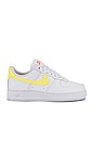 view 1 of 6 Air Force 1 '07 Sneaker in White & Zitron
