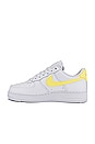 view 5 of 6 Air Force 1 '07 Sneaker in White & Zitron