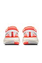 view 3 of 8 ZoomX Invincible Run FK Sneaker in White & Mango