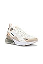 view 2 of 6 Air Max 270 Sneaker in Summit White & Black