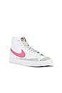 view 2 of 6 ZAPATILLAS DE CAÑA ALTA BLAZER MID 77' in White & Sunset Pulse