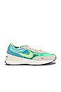 view 1 of 6 Waffle One Sneaker in Bleached Aqua, Lime Glow, & Coconut Milk