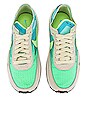view 4 of 6 Waffle One Sneaker in Bleached Aqua, Lime Glow, & Coconut Milk