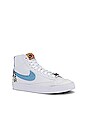 view 2 of 7 SNEAKERS BLAZER MID '77 in White & Obsidian