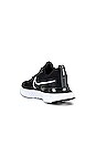 view 3 of 6 REACT INFINITY RUN FLYKNIT 2 스니커즈 in Black, White, & Iron Grey