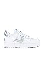 view 1 of 6 ZAPATILLA DEPORTIVA DUNK LOW DISRUPT in White, Metallic Silver, & Black