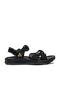 view 1 of 5 ACG Air Deschutz + Sandal in Black & Iron Grey