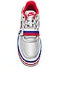 view 4 of 6 SNEAKERS VANDAL 2K in Metallic Silver & University Red