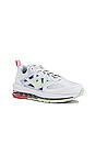 view 2 of 6 SNEAKERS AIR MAX GENOME in White, Lime Ice, Summit White, & Sapphire