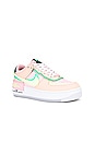 view 2 of 6 Air Force 1 Shadow Sneaker in Arctic Punch, Barely Volt, & Crimson Tint
