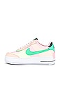 view 5 of 6 Air Force 1 Shadow Sneaker in Arctic Punch, Barely Volt, & Crimson Tint