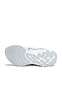 view 6 of 6 React Infinity Run Flyknit 2 Sneaker in White, Metallic Silver, & Pure Platinum