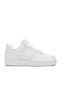 view 1 of 7 Womens Air Force 1 '07 in White & White