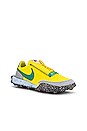 view 2 of 6 Waffle Racer Crater Sneaker in Yellow Strike, Roma Green, & Photon Dust