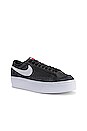 view 2 of 6 ZAPATILLA DEPORTIVA BLAZER LOW PLATFORM in Black & White