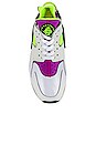 view 4 of 6 Air Huarache Sneaker in White, Neon Yellow, Magenta, & Black