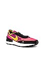 view 2 of 6 ZAPATILLA DEPORTIVA WAFFLE ONE in Active Fuchsia, University Gold, & Black
