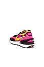 view 3 of 6 ZAPATILLA DEPORTIVA WAFFLE ONE in Active Fuchsia, University Gold, & Black