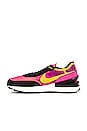 view 5 of 6 ZAPATILLA DEPORTIVA WAFFLE ONE in Active Fuchsia, University Gold, & Black