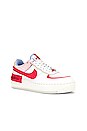 view 2 of 6 SNEAKERS AIR FORCE 1 SHADOW in Summit White, University Red, & Gym Red
