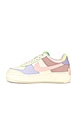 view 5 of 6 Air Force 1 Shadow Sneaker in Cashmere, Pale Coral, & Pure Violet