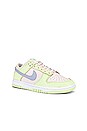 view 2 of 6 Dunk Low Sneaker in Light Soft Pink, Ghost, Lime Ice, & White