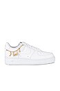 view 1 of 8 SNEAKERS AIR FORCE 1 '07 LX in White, Metallic Gold, & Flat Gold