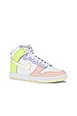 view 2 of 6 SNEAKERS DUNK HIGH in White, Cashmere, & Light Lemon Twist