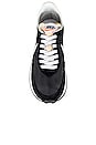 view 4 of 6 Waffle Trainer 2 Sneaker in Black, White, Noir, & Orange
