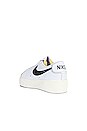 view 3 of 6 Blazer Low Platform Sneaker in White, Black Sail, & Team Orange