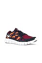 view 2 of 6 SNEAKERS FREE RUN 2 in Dark Beetroot, White, & Total Orange