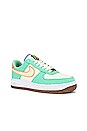 view 2 of 6 Air Force 1 '07 Lx Sneaker in Green Glow, Coconut Milk, & Metallic Gold