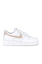 view 1 of 6 SNEAKERS AIR FORCE 1 '07 in White, Fossil Stone, & White