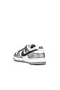 view 3 of 7 W Dunk Low Sneaker in Metallic Silver, Off Noir, White & Silver