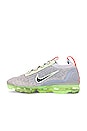 view 5 of 6 Air Vapormax 2021 Flyknit Sneaker in Light Bone, Black, Lime Ice, & Ghost