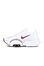 view 5 of 6 Air Zoom SuperRep 2 Sneaker in White, Archeo Pink, & Metallic Mahogany