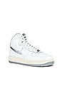 view 2 of 6 ZAPATILLA DEPORTIVA AIR FORCE 1 STRAPLESS in Summit White, Silver, & Coconut