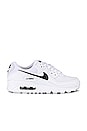 view 1 of 6 AIR MAX スニーカー in White, Black, & White