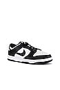 view 2 of 6 Dunk Low Sneaker in White, Black, & White