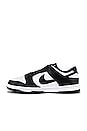view 5 of 6 Dunk Low Sneaker in White, Black, & White