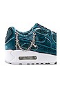view 8 of 8 Air Max 90 Premium Sneaker in Ash Green & Metallic Silver