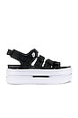 view 1 of 5 Icon Classic Sandal in Black & White