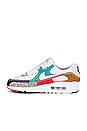 view 5 of 6 ZAPATILLA DEPORTIVA AIR MAX in White, White, Light Curry, Habanero Red, Washed Teal, & Electro Purple