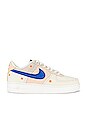 view 1 of 6 Air Force 1 '07 PRM LA T2 Sneaker in Snail, Dark Marina Blue, Coconut Milk White, Onyx Sanddrift, Light Orewood, & Brown