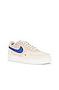 view 2 of 6 Air Force 1 '07 PRM LA T2 Sneaker in Snail, Dark Marina Blue, Coconut Milk White, Onyx Sanddrift, Light Orewood, & Brown