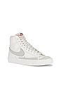 view 2 of 6 ZAPATILLA DEPORTIVA BLAZER MID '77 in Sail, Light Bone, Black, & Team Orange