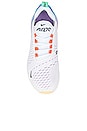 view 4 of 6 ZAPATILLA DEPORTIVA AIR MAX 270 CD in White, Black, Safety Orange, Green Glow, University Blue, & Lilac