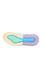 view 6 of 6 ZAPATILLA DEPORTIVA AIR MAX 270 CD in White, Black, Safety Orange, Green Glow, University Blue, & Lilac